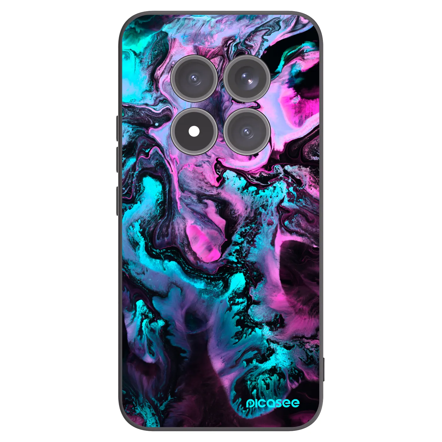 Picasee silikonový černý obal pro Xiaomi Redmi Note 15 Pro+ - Lean