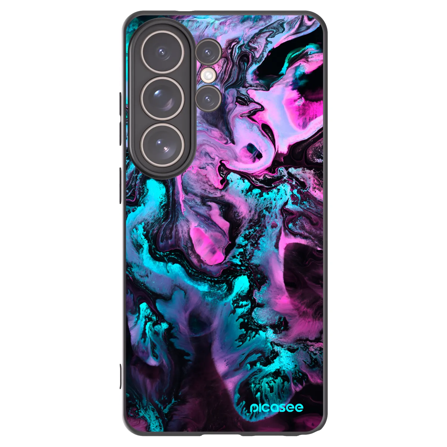 Picasee silikonový černý obal pro Samsung Galaxy S26 Ultra - Lean