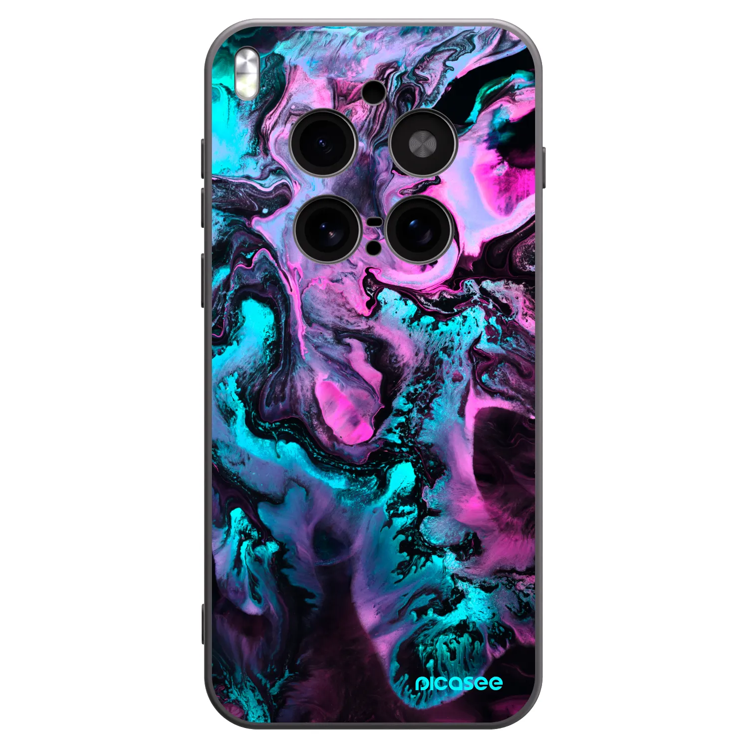 Picasee silikonový černý obal pro Vivo X300 Pro - Lean