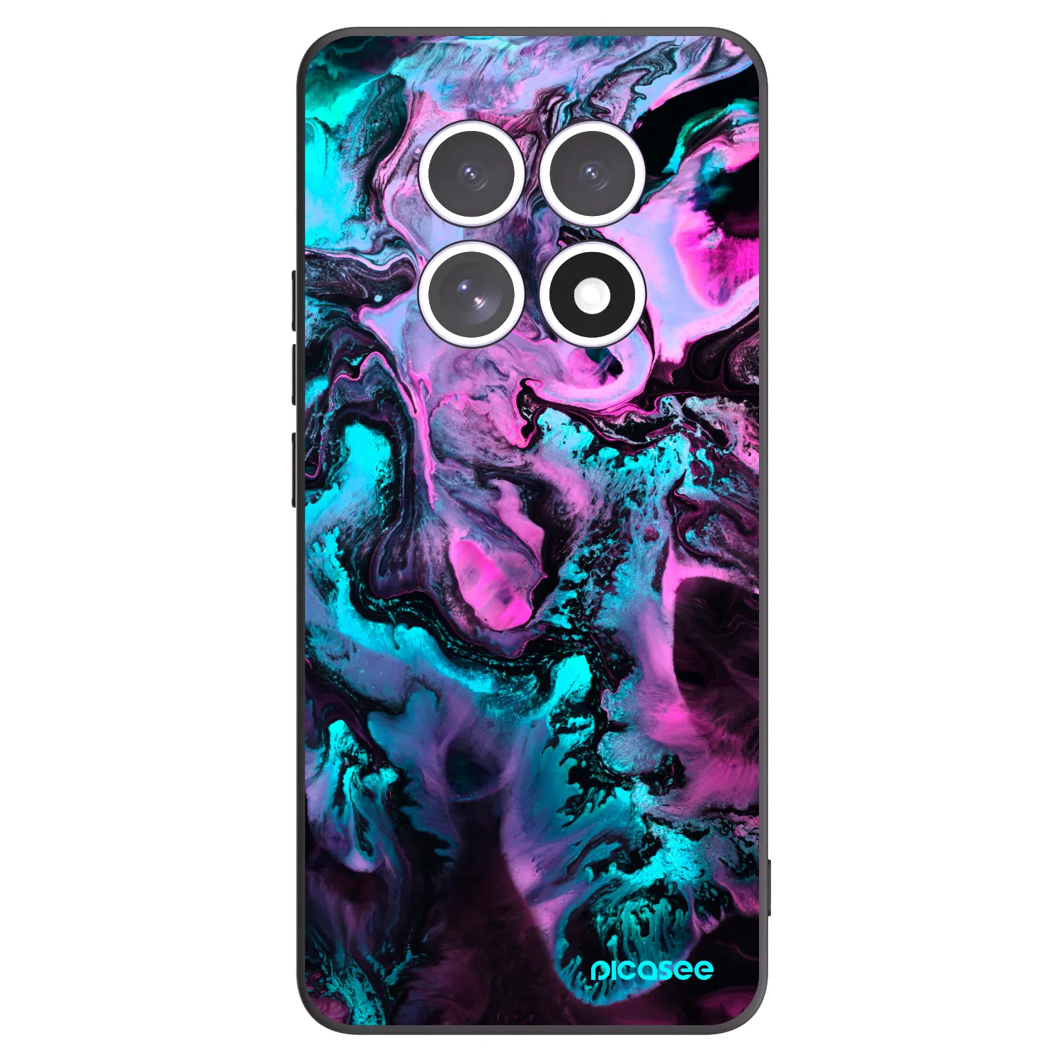 Picasee silikonový černý obal pro Xiaomi Redmi Note 15 5G - Lean