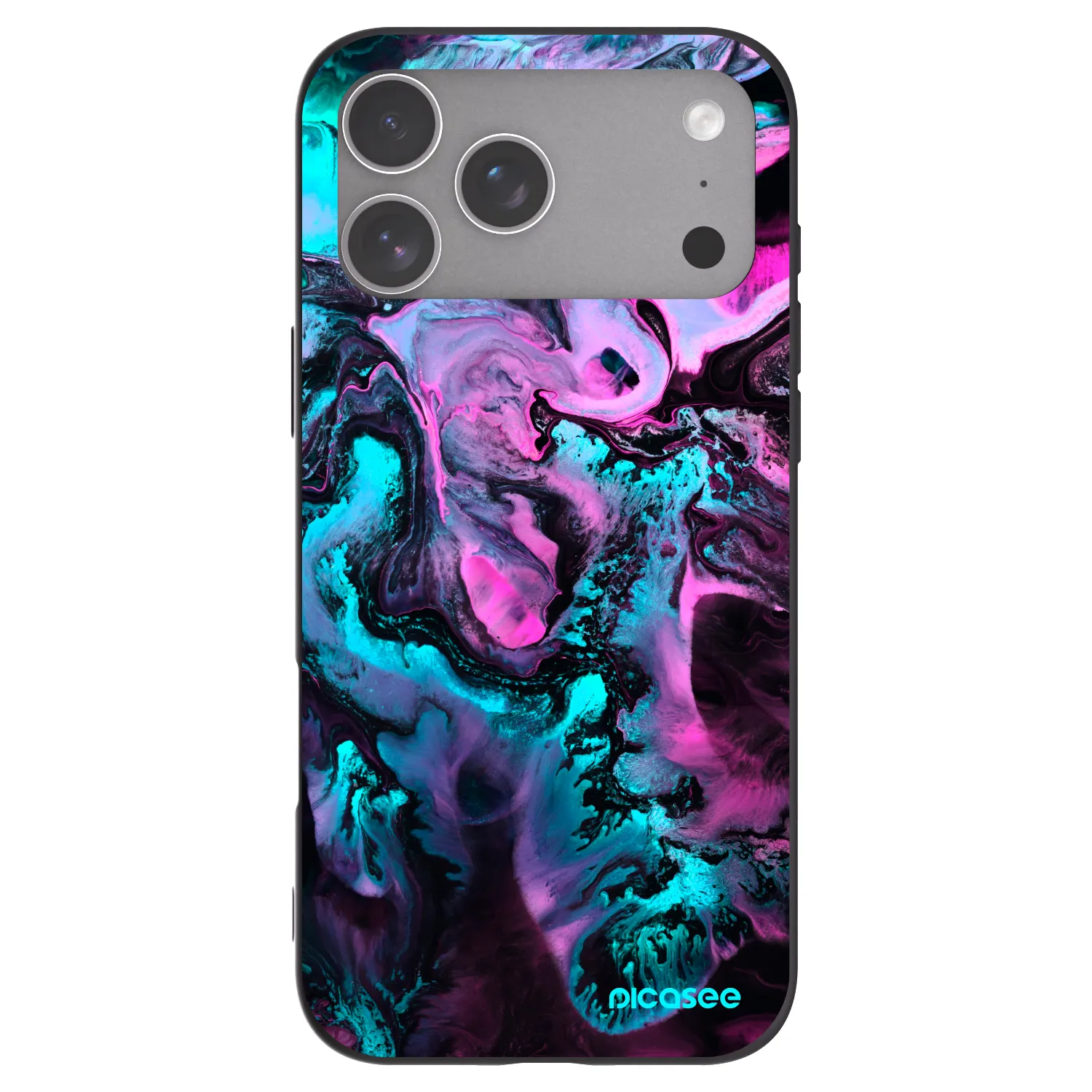 Picasee silikonový černý obal pro Apple iPhone 18 Pro Max - Lean
