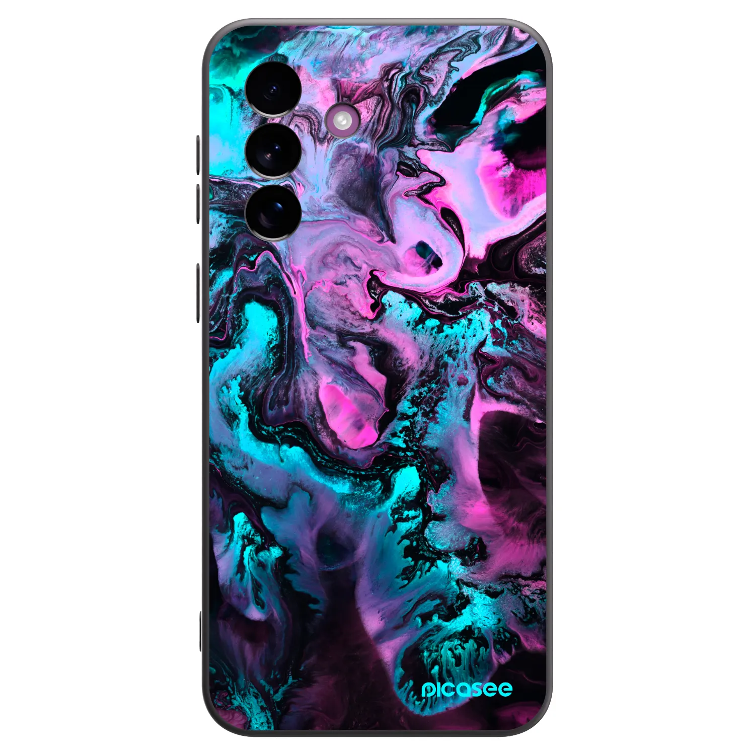 Picasee silikonový černý obal pro Samsung Galaxy A37 - Lean