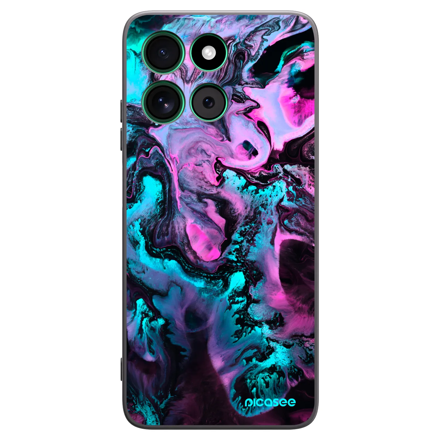 Picasee silikonový černý obal pro Motorola Moto G57 Power - Lean