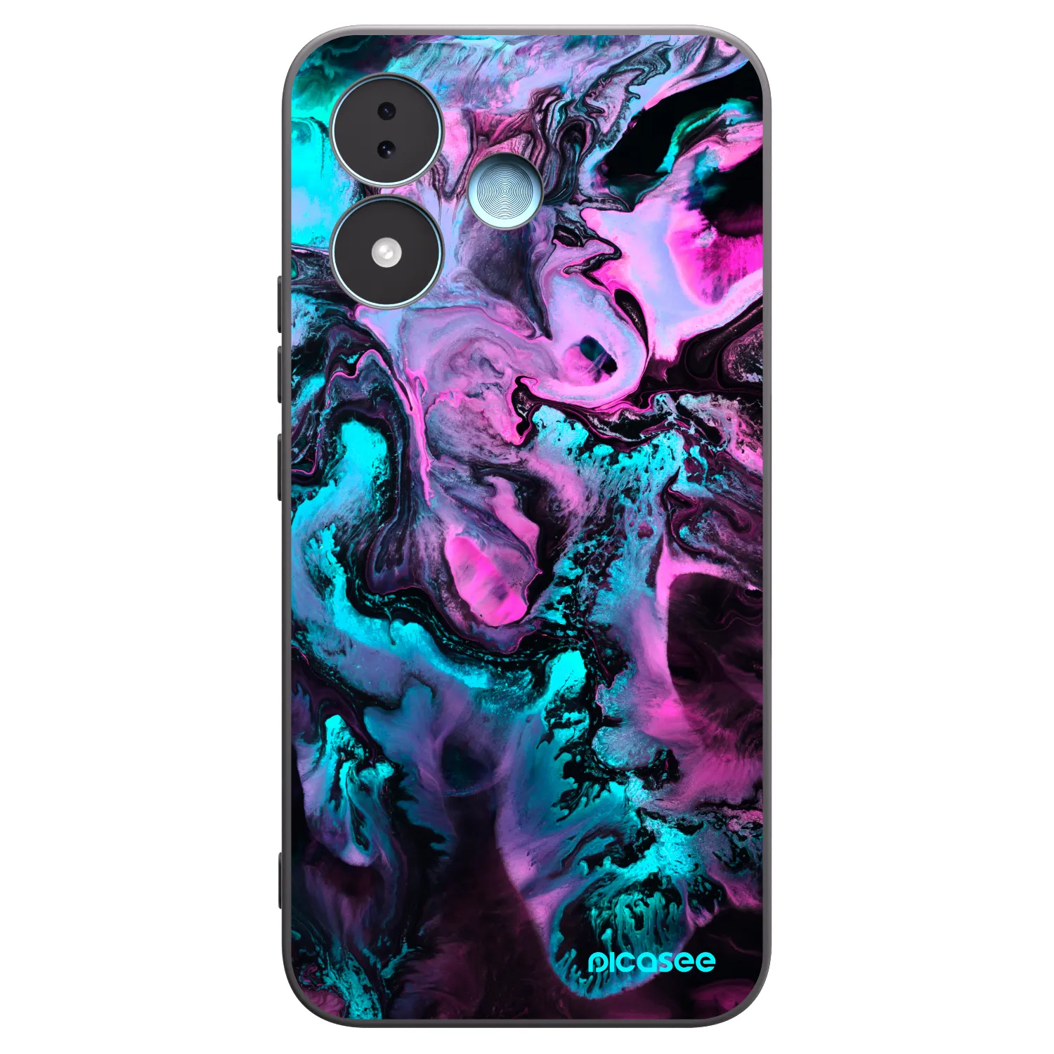 Picasee silikonový černý obal pro Xiaomi Redmi Note 17 5G - Lean