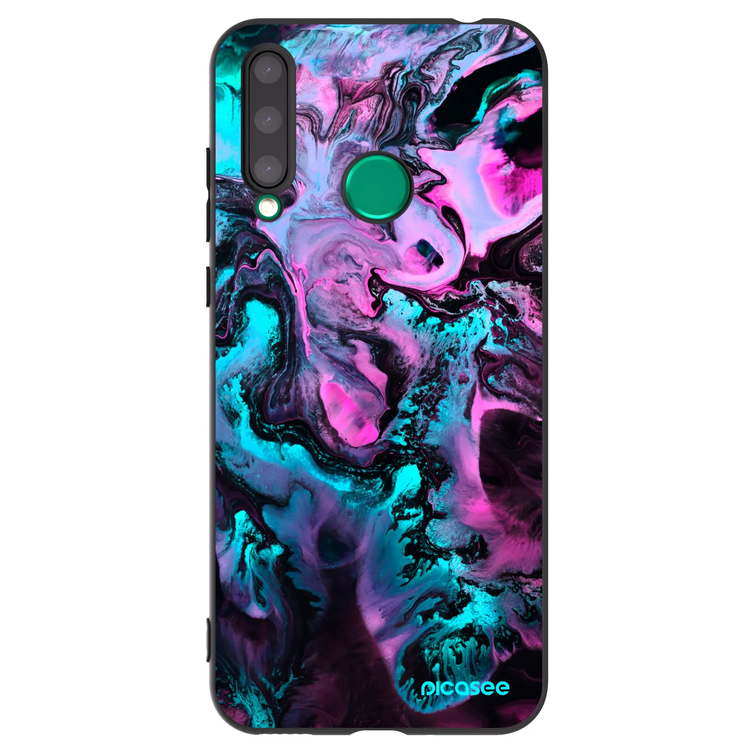 Picasee silikonový černý obal pro Honor 20 Lite - Lean