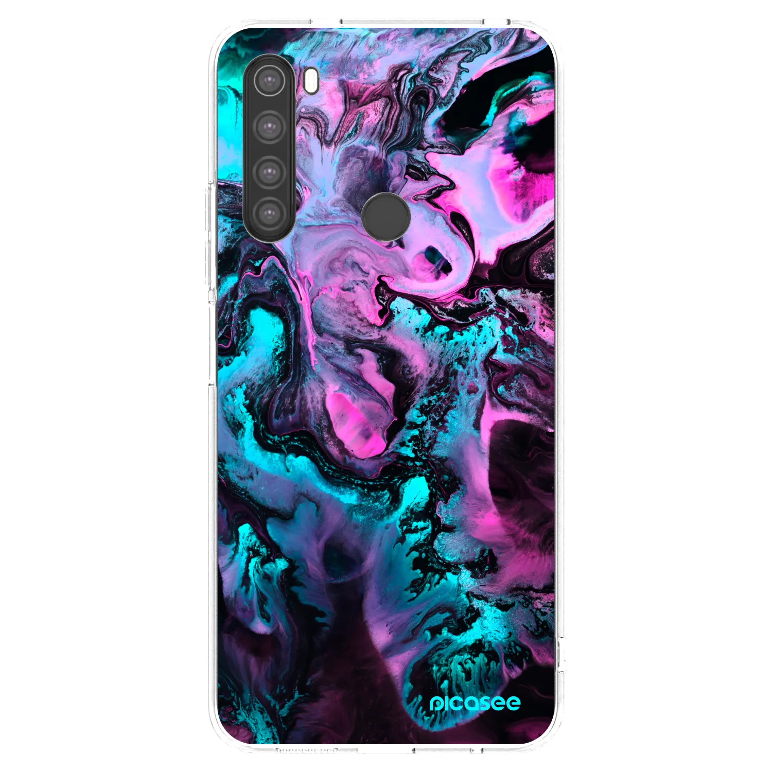 Picasee silikonový průhledný obal pro Xiaomi Redmi Note 8 - Lean