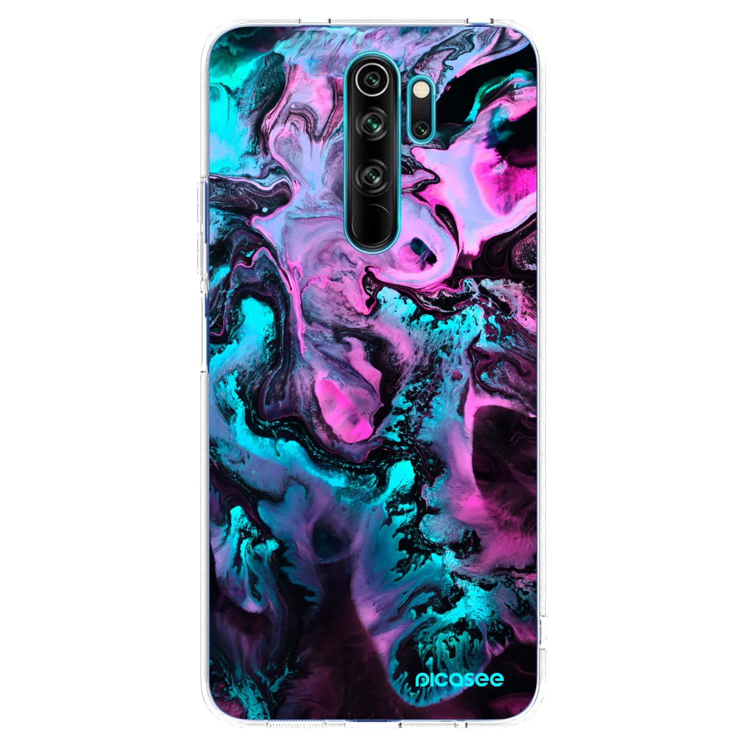 Picasee silikonový průhledný obal pro Xiaomi Redmi Note 8 Pro - Lean