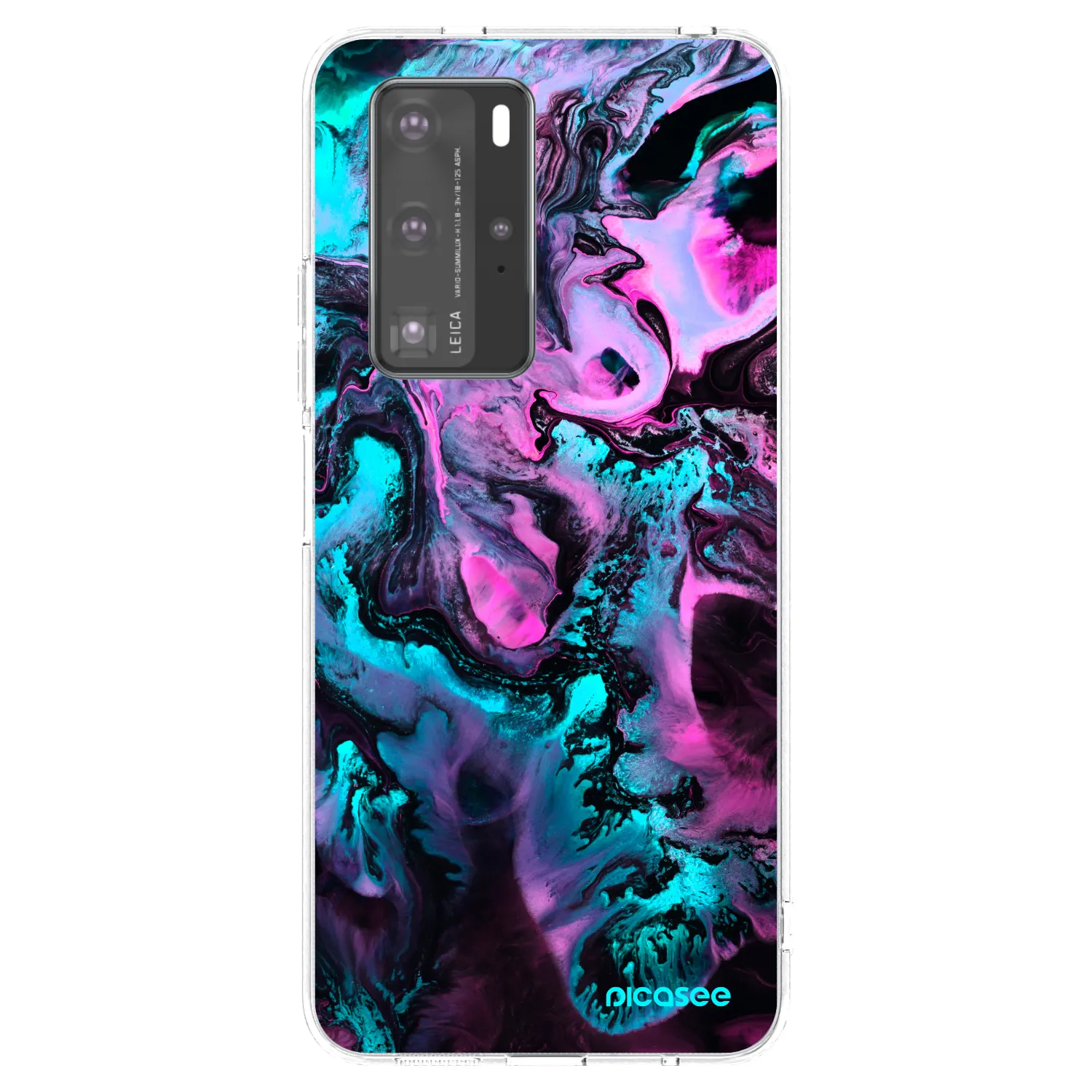 Picasee silikonový průhledný obal pro Huawei P40 Pro - Lean
