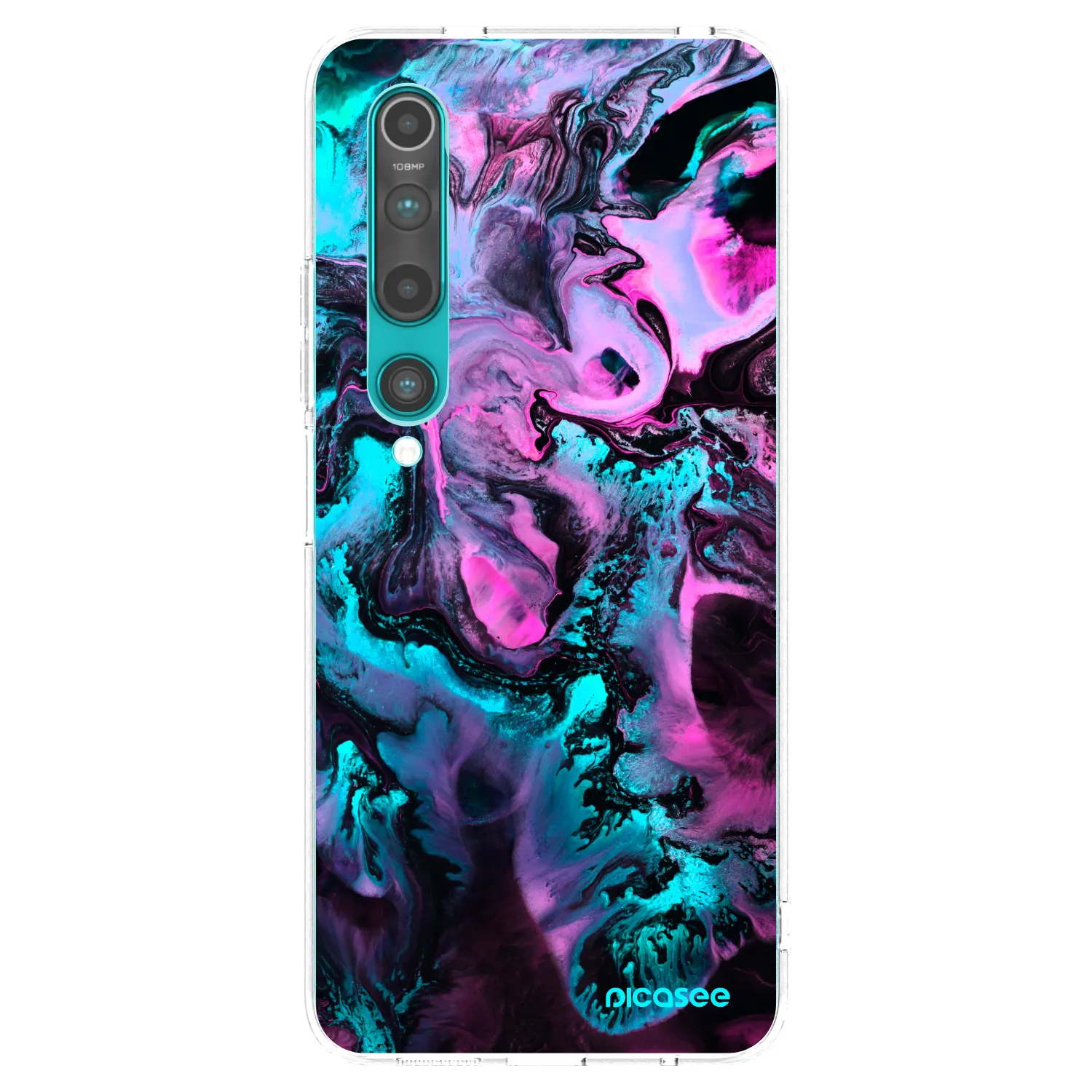 Picasee silikonový průhledný obal pro Xiaomi Mi 10 - Lean