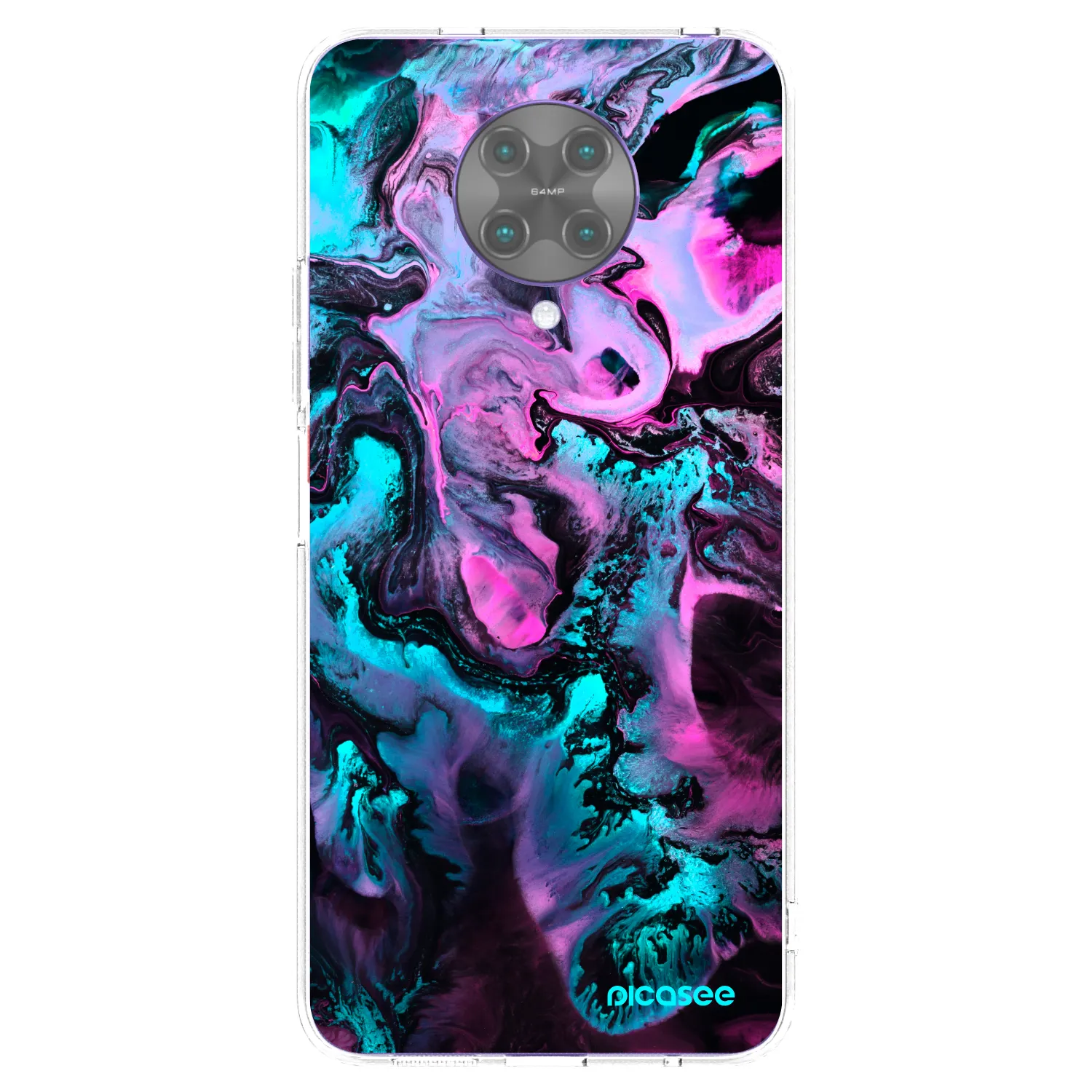 Picasee silikonový průhledný obal pro Xiaomi Poco F2 Pro - Lean