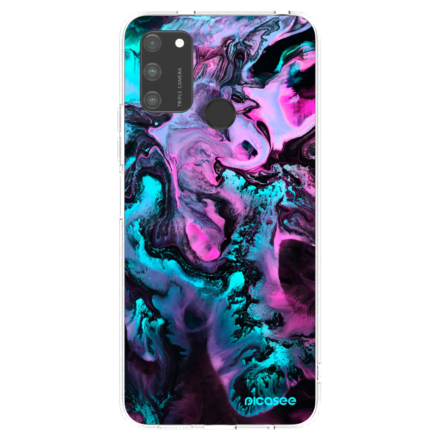 Picasee silikonový průhledný obal pro Honor 9A - Lean