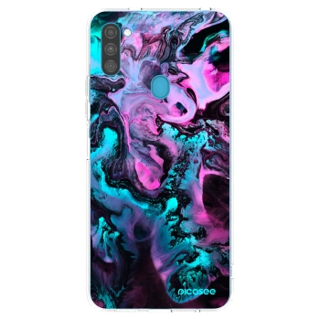 Picasee silikonový průhledný obal pro Samsung Galaxy M11 - Lean