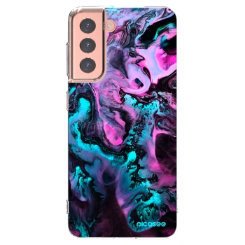 Picasee silikonový průhledný obal pro Samsung Galaxy S21 5G G991B - Lean