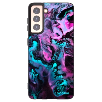 Picasee silikonový černý obal pro Samsung Galaxy S21 5G G991B - Lean