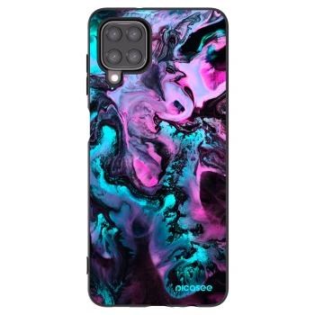 Picasee silikonový černý obal pro Samsung Galaxy A12 A125F - Lean