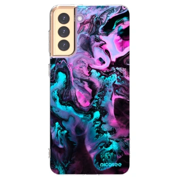 Picasee silikonový průhledný obal pro Samsung Galaxy S21+ 5G G996F - Lean