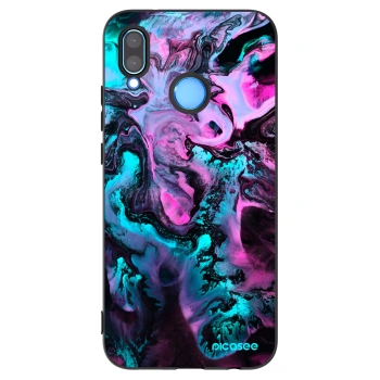 Picasee silikonový černý obal pro Huawei P20 Lite - Lean