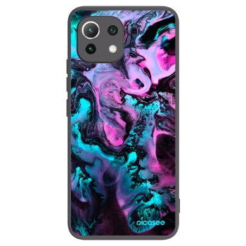 Picasee silikonový černý obal pro Xiaomi Mi 11 Lite - Lean