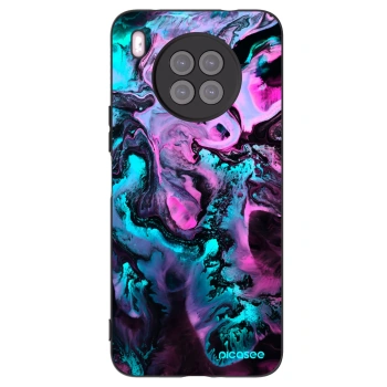 Picasee silikonový černý obal pro Huawei Nova 8i - Lean