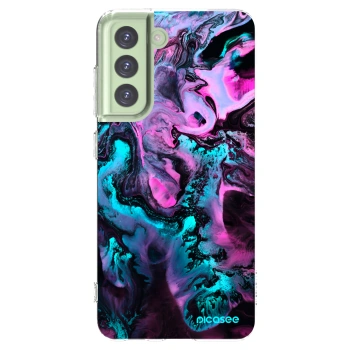 Picasee silikonový průhledný obal pro Samsung Galaxy S21 FE 5G - Lean