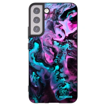 Picasee silikonový černý obal pro Samsung Galaxy S22+ 5G - Lean