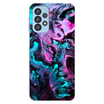 Picasee silikonový průhledný obal pro Samsung Galaxy A23 A235F 4G - Lean