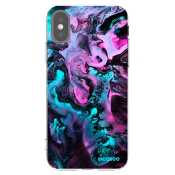 Picasee silikonový průhledný obal pro Apple iPhone X/XS - Lean