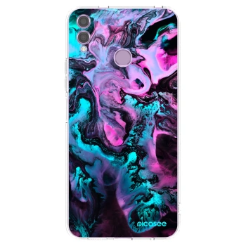 Picasee silikonový průhledný obal pro Honor 8X - Lean