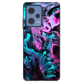 Picasee silikonový černý obal pro Xiaomi Redmi Note 12 Pro 5G - Lean