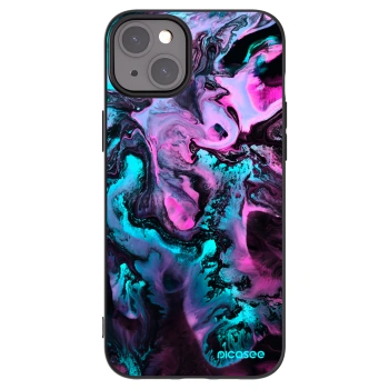 Picasee silikonový černý obal pro Apple iPhone 15 Plus - Lean