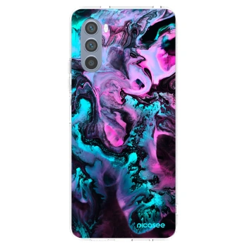 Picasee silikonový průhledný obal pro Motorola Moto G62 - Lean