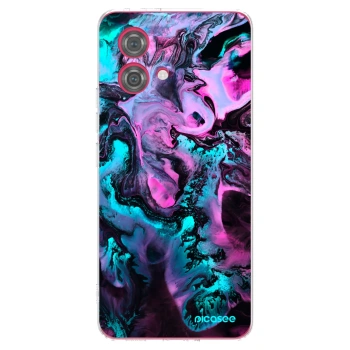 Picasee silikonový průhledný obal pro Motorola Moto G84 5G - Lean