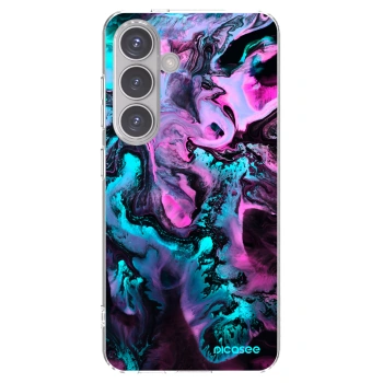 Picasee silikonový průhledný obal pro Samsung Galaxy S24 S921B 5G - Lean