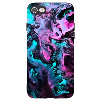 Picasee silikonový černý obal pro Apple iPhone 8 - Lean