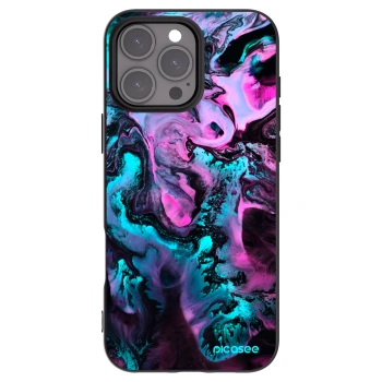 Picasee silikonový černý obal pro Apple iPhone 16 Pro Max - Lean