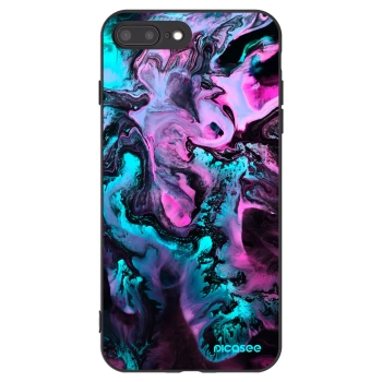 Picasee silikonový černý obal pro Apple iPhone 8 Plus - Lean