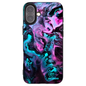 Picasee silikonový černý obal pro Apple iPhone 16 Plus - Lean