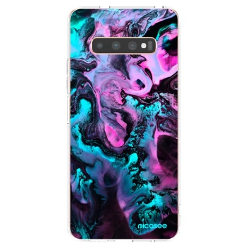 Picasee silikonový průhledný obal pro Samsung Galaxy S10 Plus G975 - Lean