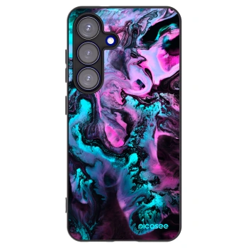 Picasee silikonový černý obal pro Samsung Galaxy S25 5G - Lean