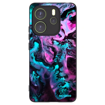 Picasee silikonový černý obal pro Xiaomi Redmi Note 14 4G - Lean