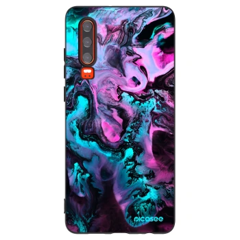 Picasee silikonový černý obal pro Huawei P30 - Lean