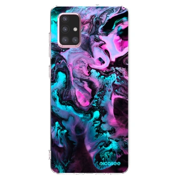 Picasee silikonový průhledný obal pro Samsung Galaxy A71 A715F - Lean