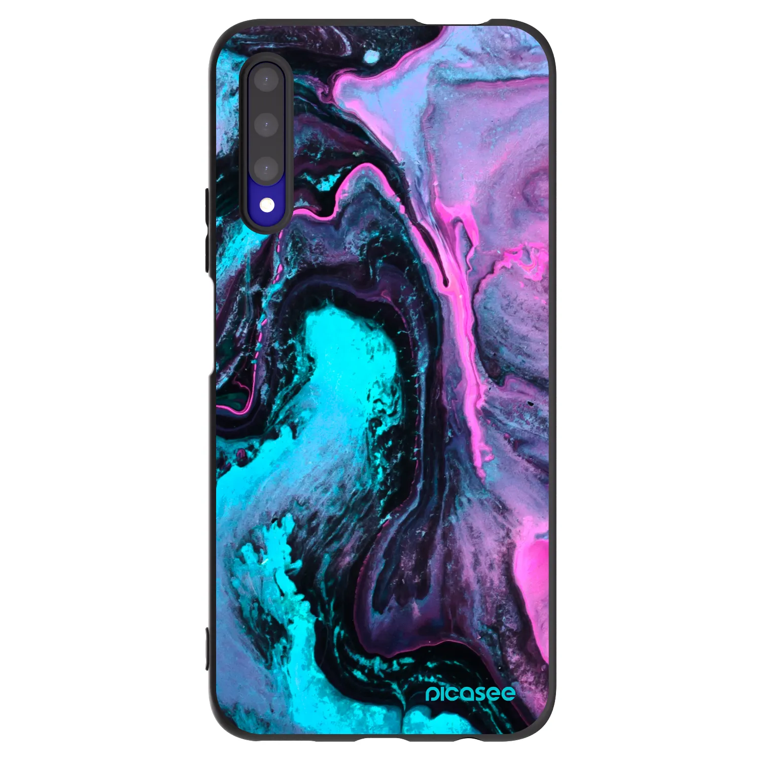 Picasee silikonový černý obal pro Honor 9X Pro - Lean 2