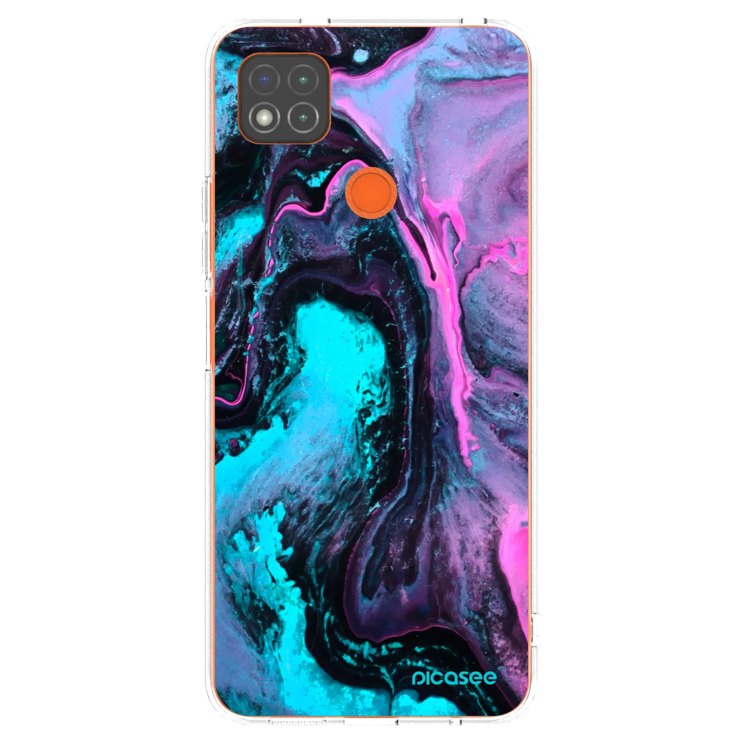 Picasee silikonový průhledný obal pro Xiaomi Redmi 9C - Lean 2