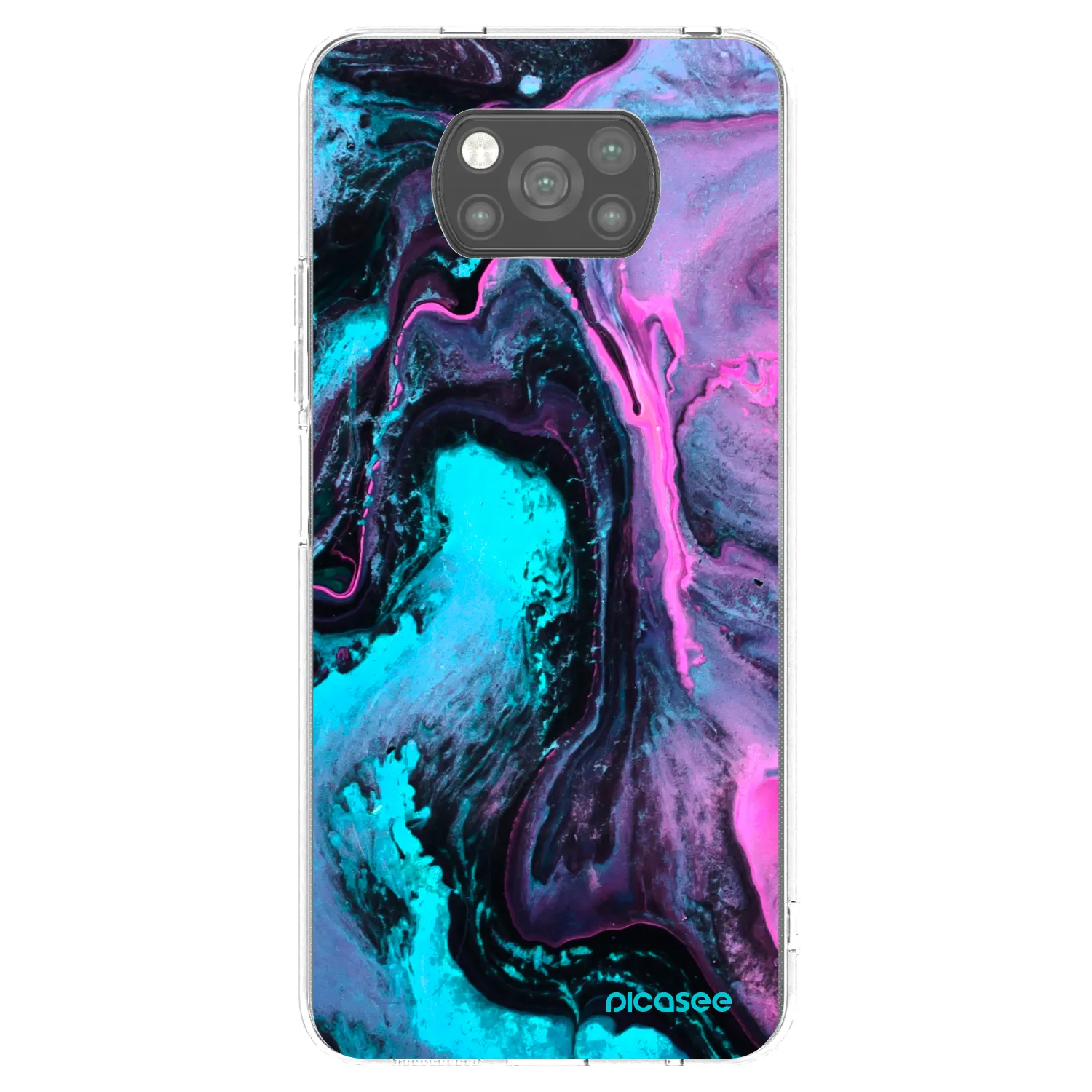 Picasee silikonový černý obal pro Xiaomi Poco X3 Pro - Lean 2