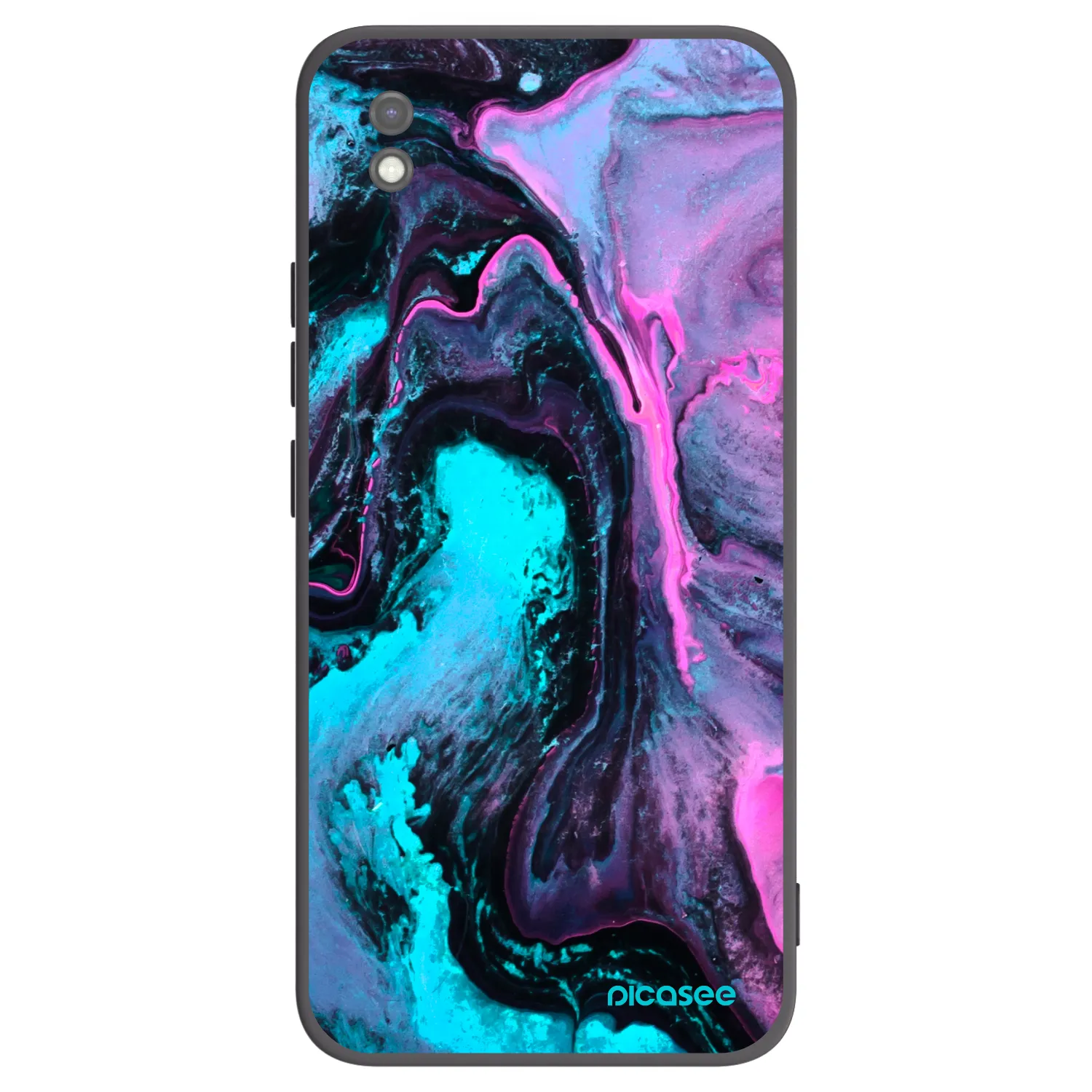 Picasee silikonový černý obal pro Xiaomi Redmi 9AT - Lean 2