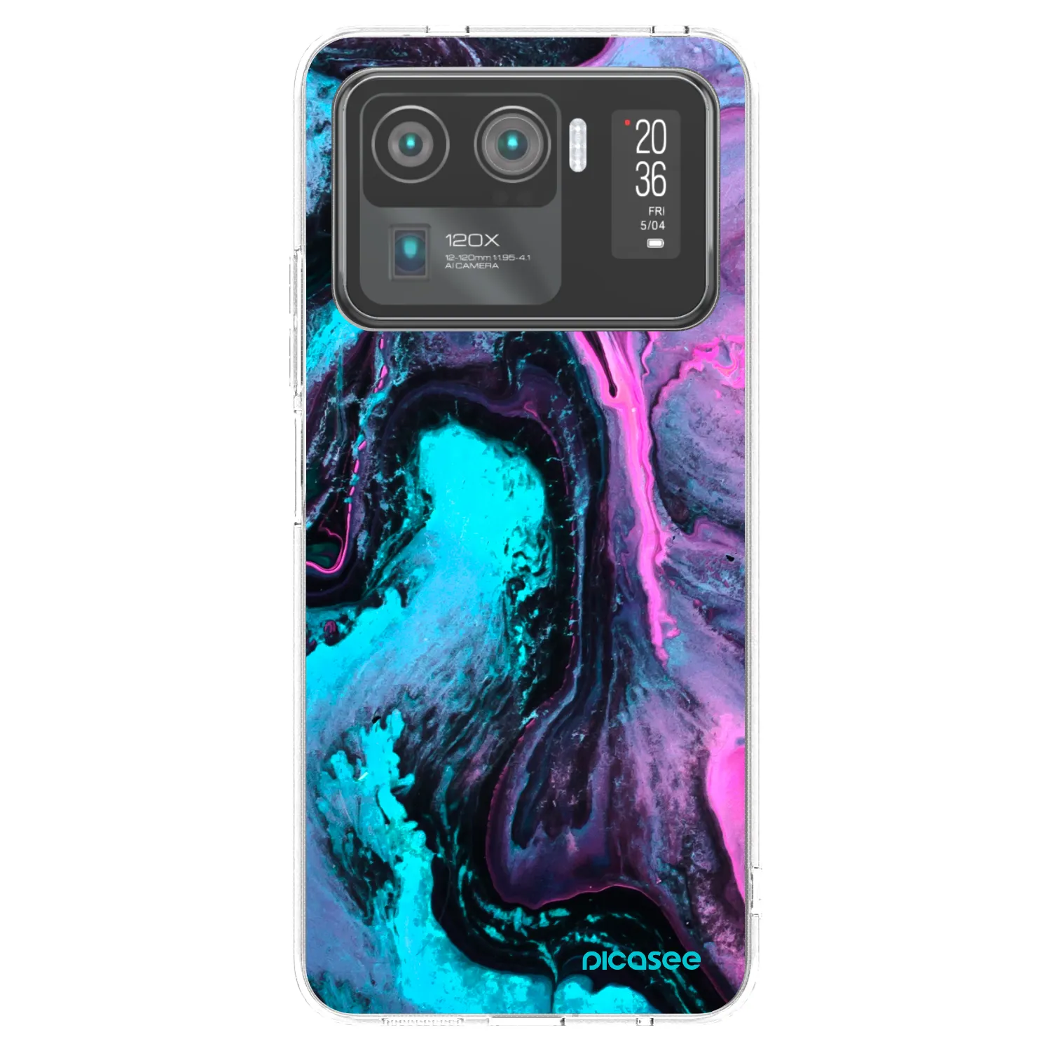 Picasee silikonový průhledný obal pro Xiaomi Mi 11 Ultra - Lean 2