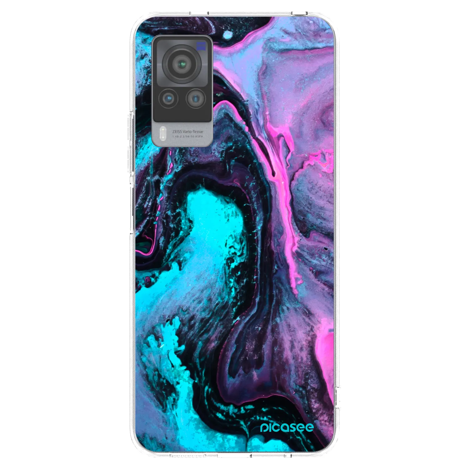 Picasee silikonový průhledný obal pro Vivo X60 Pro 5G - Lean 2
