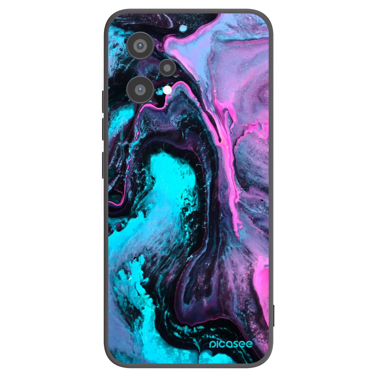 Picasee silikonový černý obal pro Realme 9 Pro 5G - Lean 2