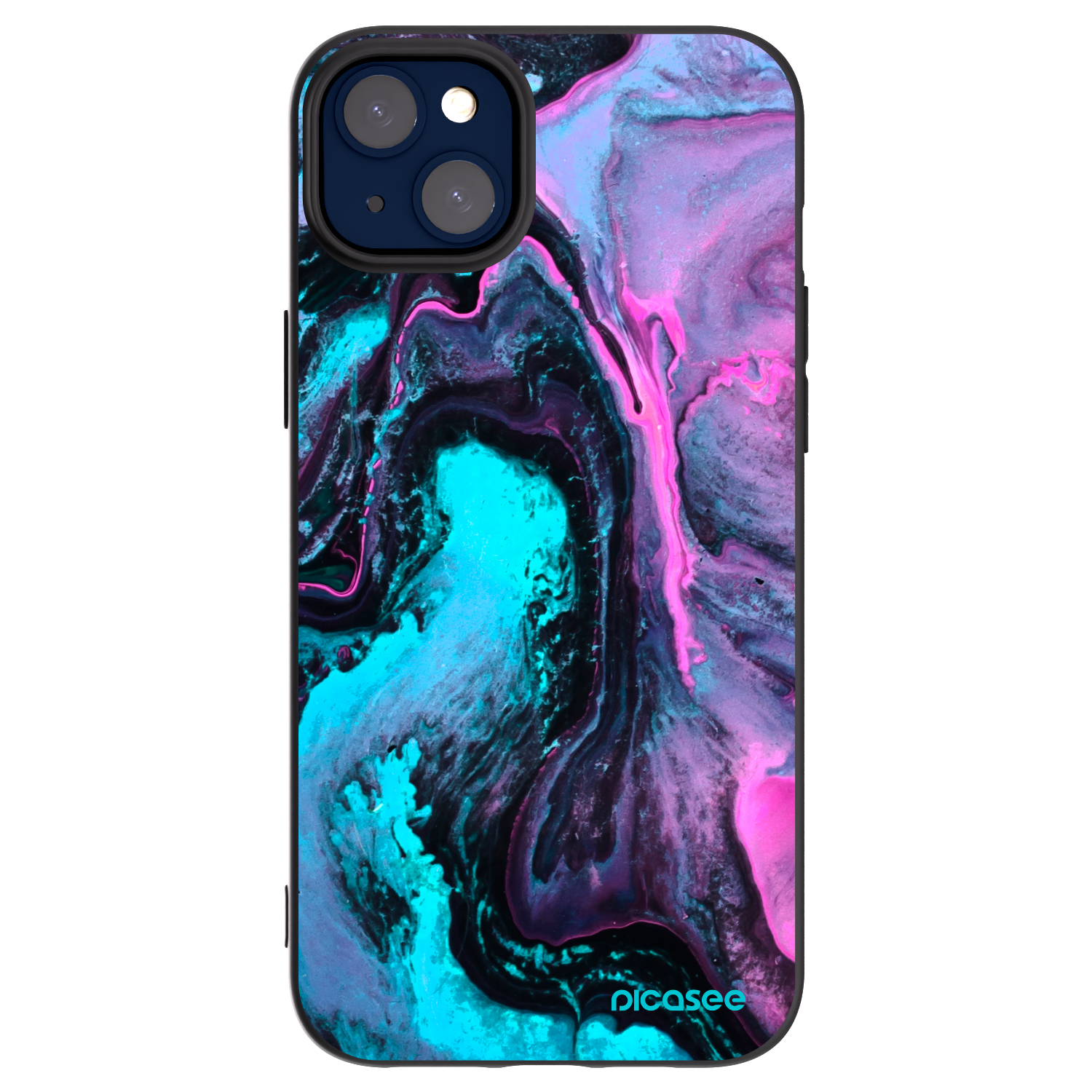 Picasee silikonový černý obal pro Apple iPhone 14 Plus - Lean 2